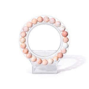 8mm Cotton Candy Agate Bracelet